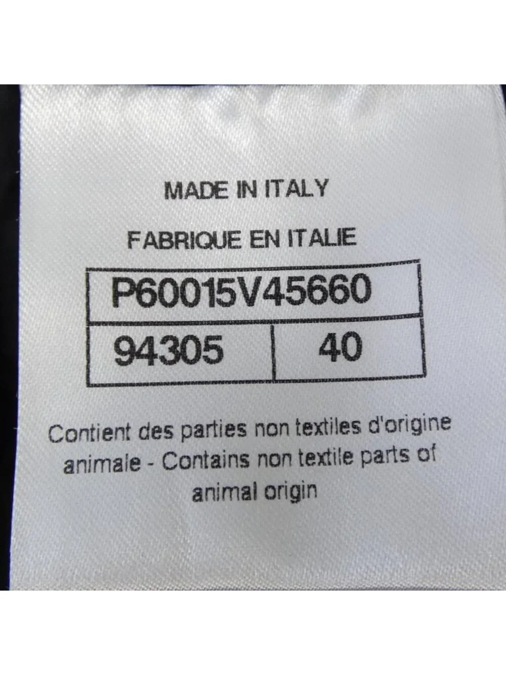 Chanel 18k Coat Black